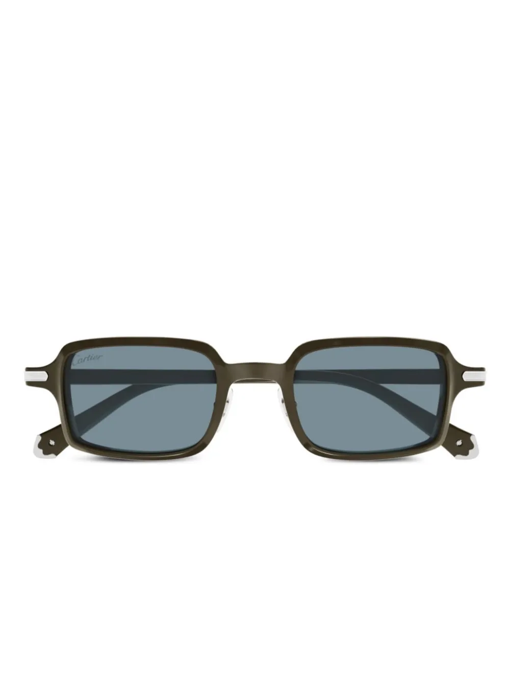 Cartier square sunglasses | Brown | Image 1