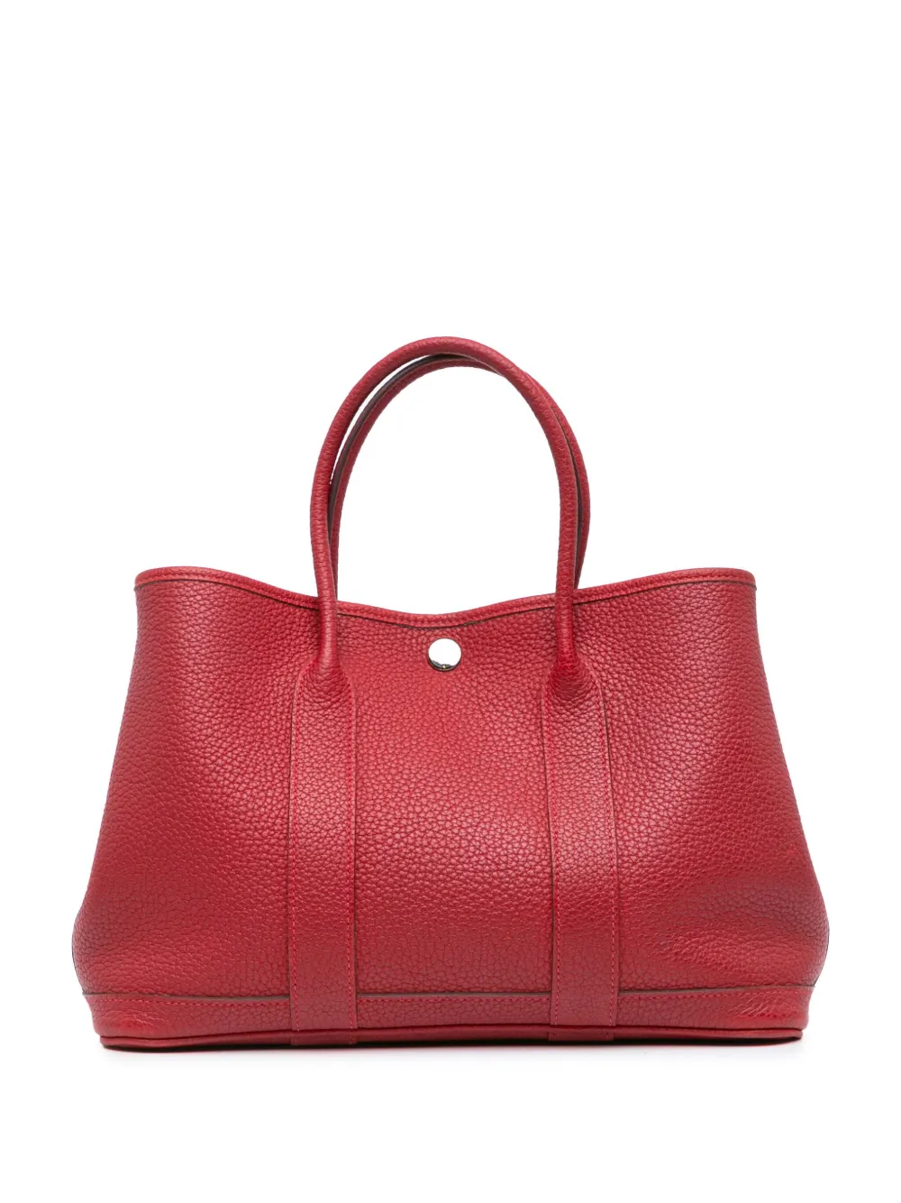 Hermès Pre-Owned 2016 ネゴンダ ガーデンパーティー 30 トートバッグ - レッド Hermès Pre-Owned 2016 ネゴンダ ガーデンパーティー 30 トートバッグ - レッド