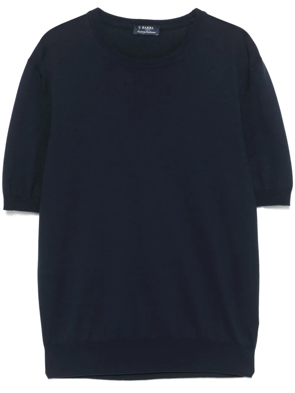 fine-knit T-shirt