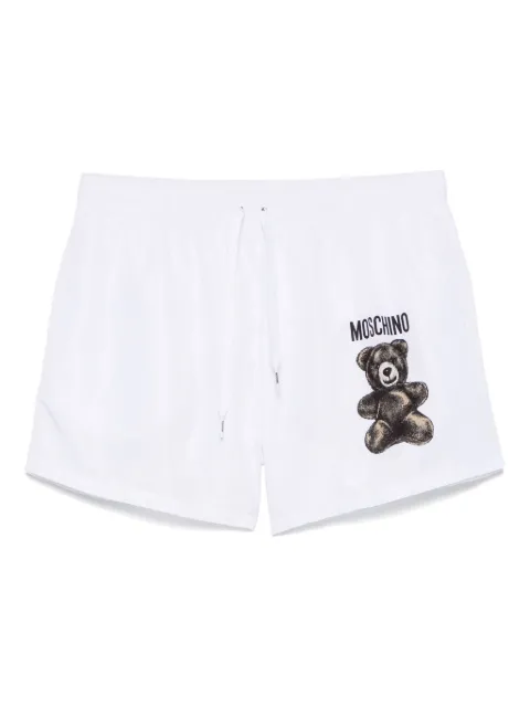 Moschino Teddy Bear 印花泳裤