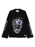 PDF Skull sweatshirt - Black