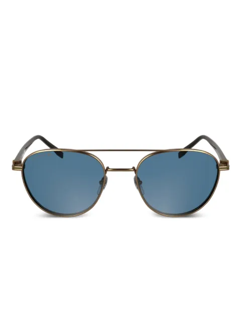 Lacoste metal-frame round sunglasses