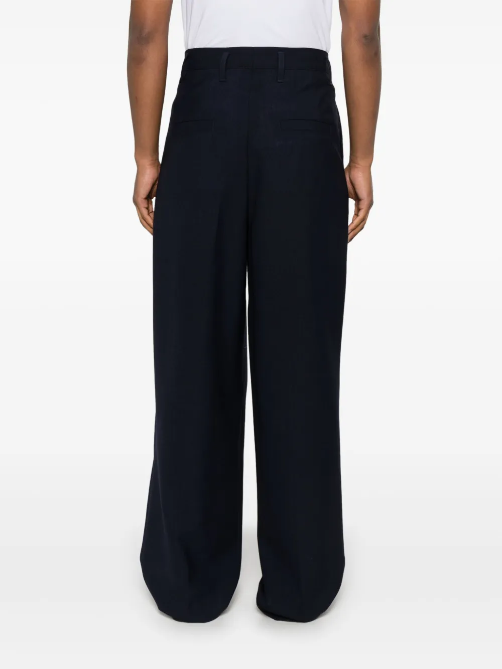 Jacquemus Le Pantalon Canevas broek Blauw