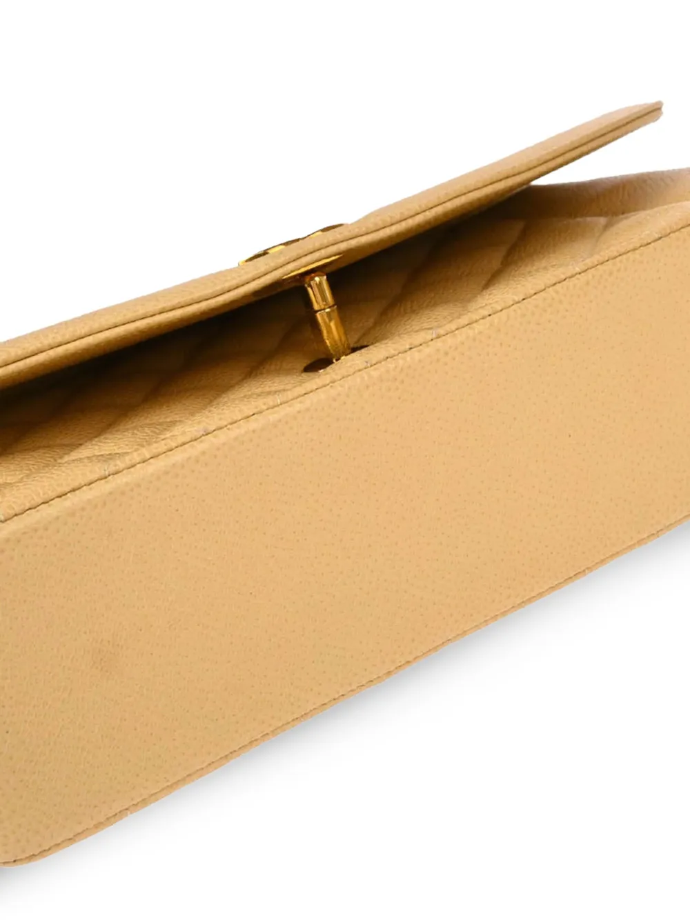Pre-owned Chanel 1995 Medium Diana Shoulder Bag In Neutrals