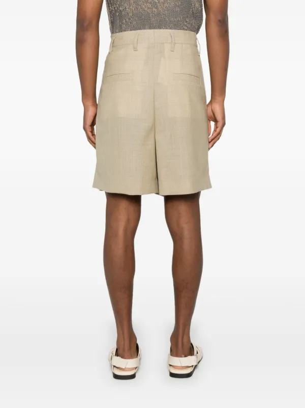 【JACQUEMUS】Le Areia Shorts/追跡+関税+全国送料込み Jacquemus Yellow Le Raphia 'Le Short Areia' Shorts Jacquemus