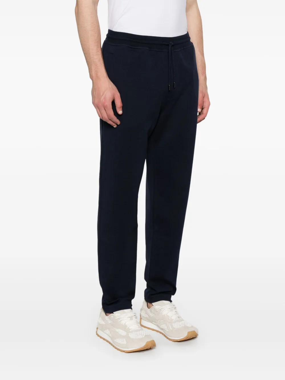 Brunello Cucinelli Broek met toelopende pijpen Blauw