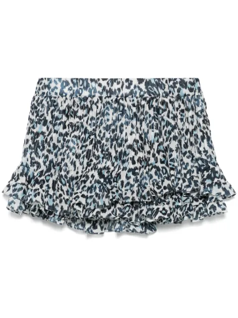 PNK shorts con animal print