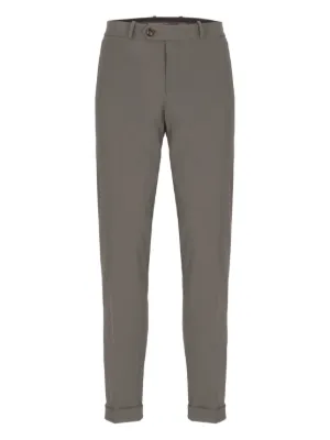 Homme Plissé Issey Miyake Basic プリーツ テーパードパンツ | グレー