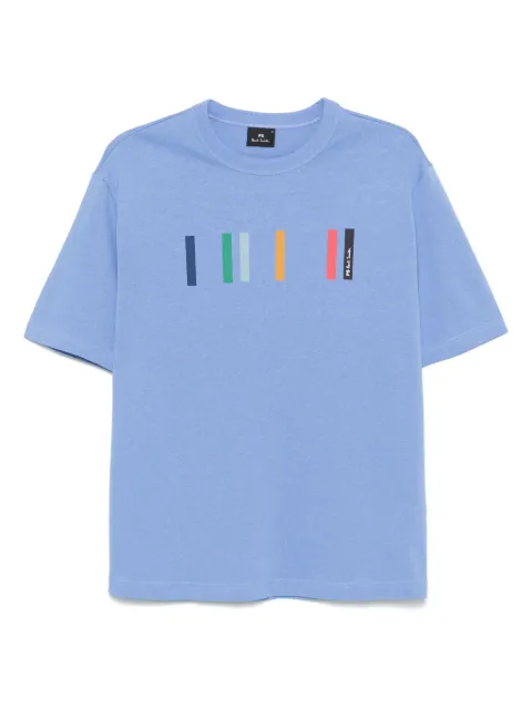 PS Paul Smith artist-stripe detailed T-shirt