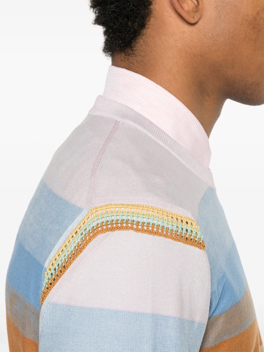PAUL SMITH STRIPED SWEATER