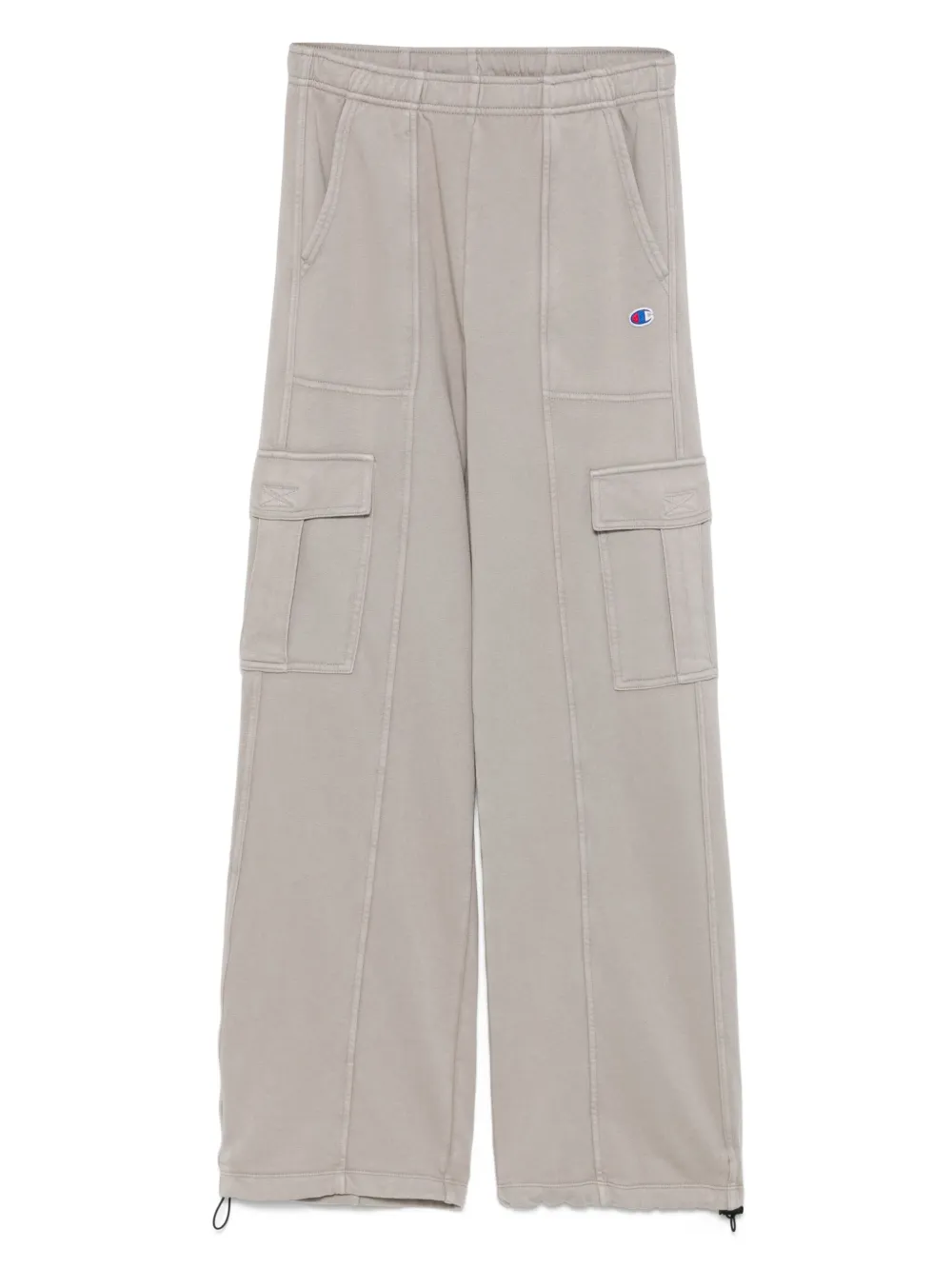 logo-appliqué cargo trousers