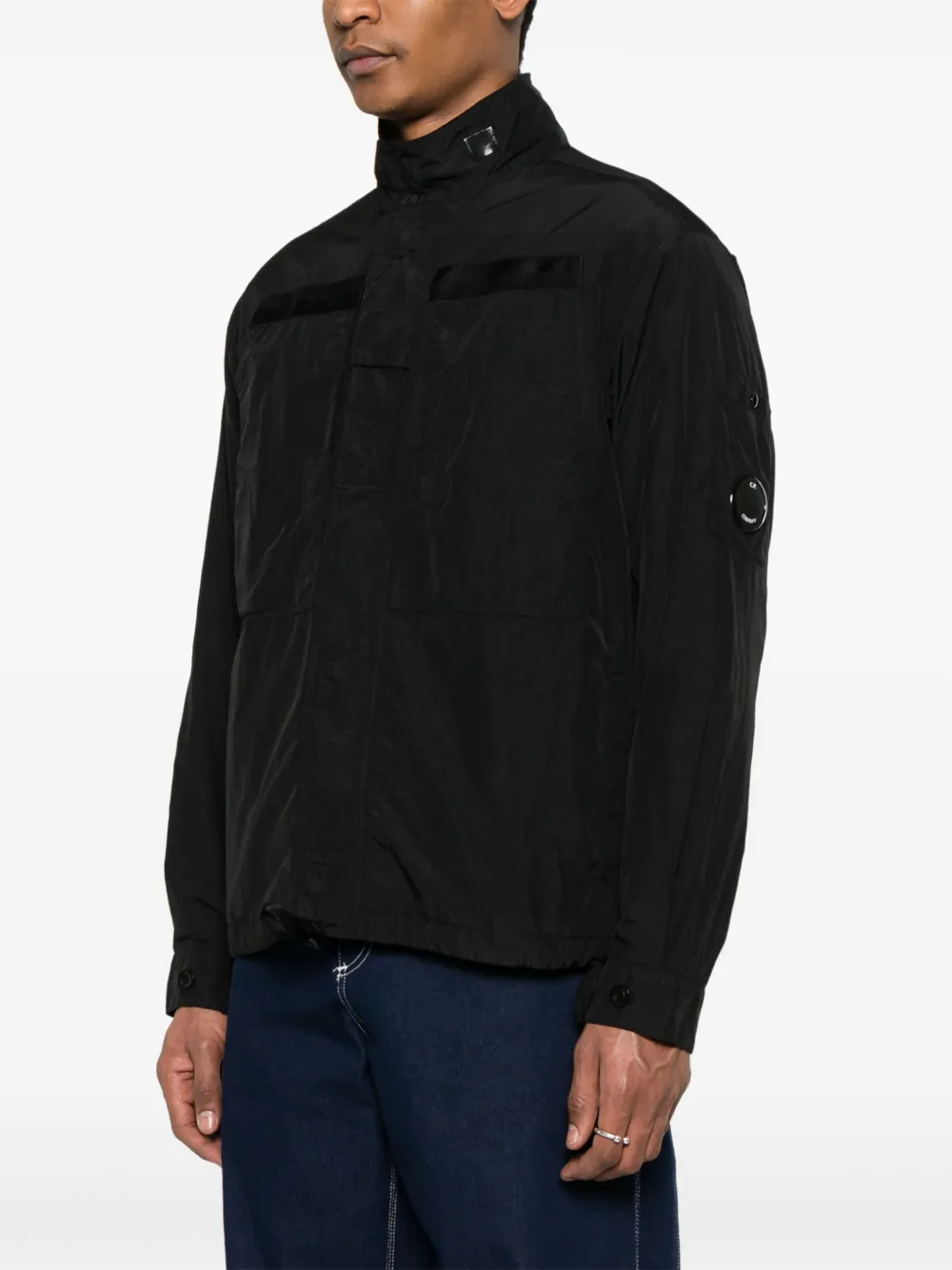 C.P. Company Lens-details shirtjack Zwart