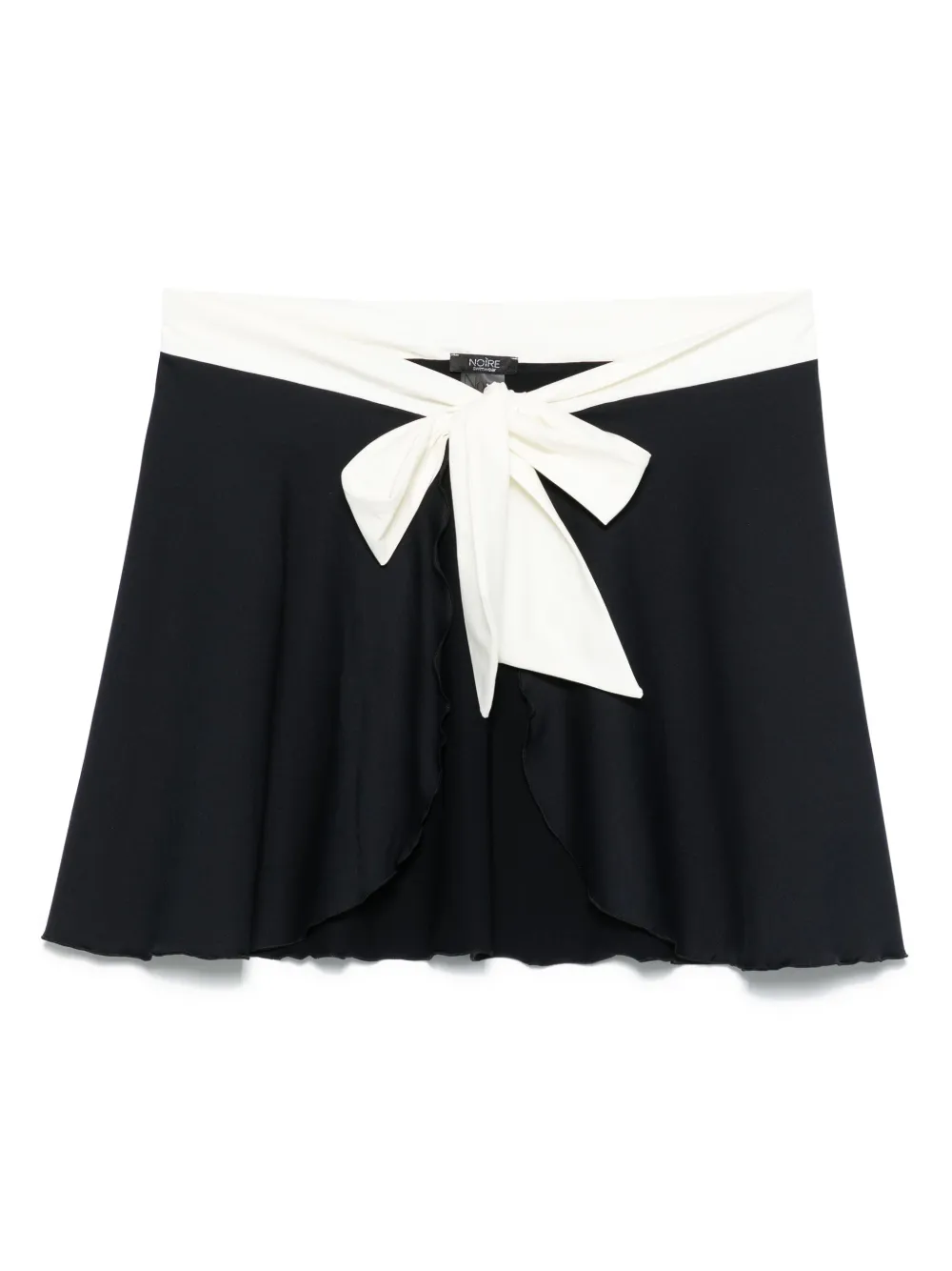 Noire Swimwear Aria Minirock - Schwarz
