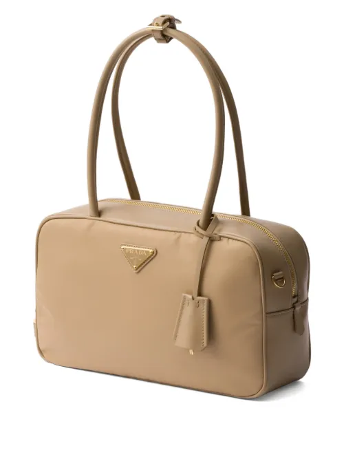 Sac cabas médium en cuir - Prada - Modalova