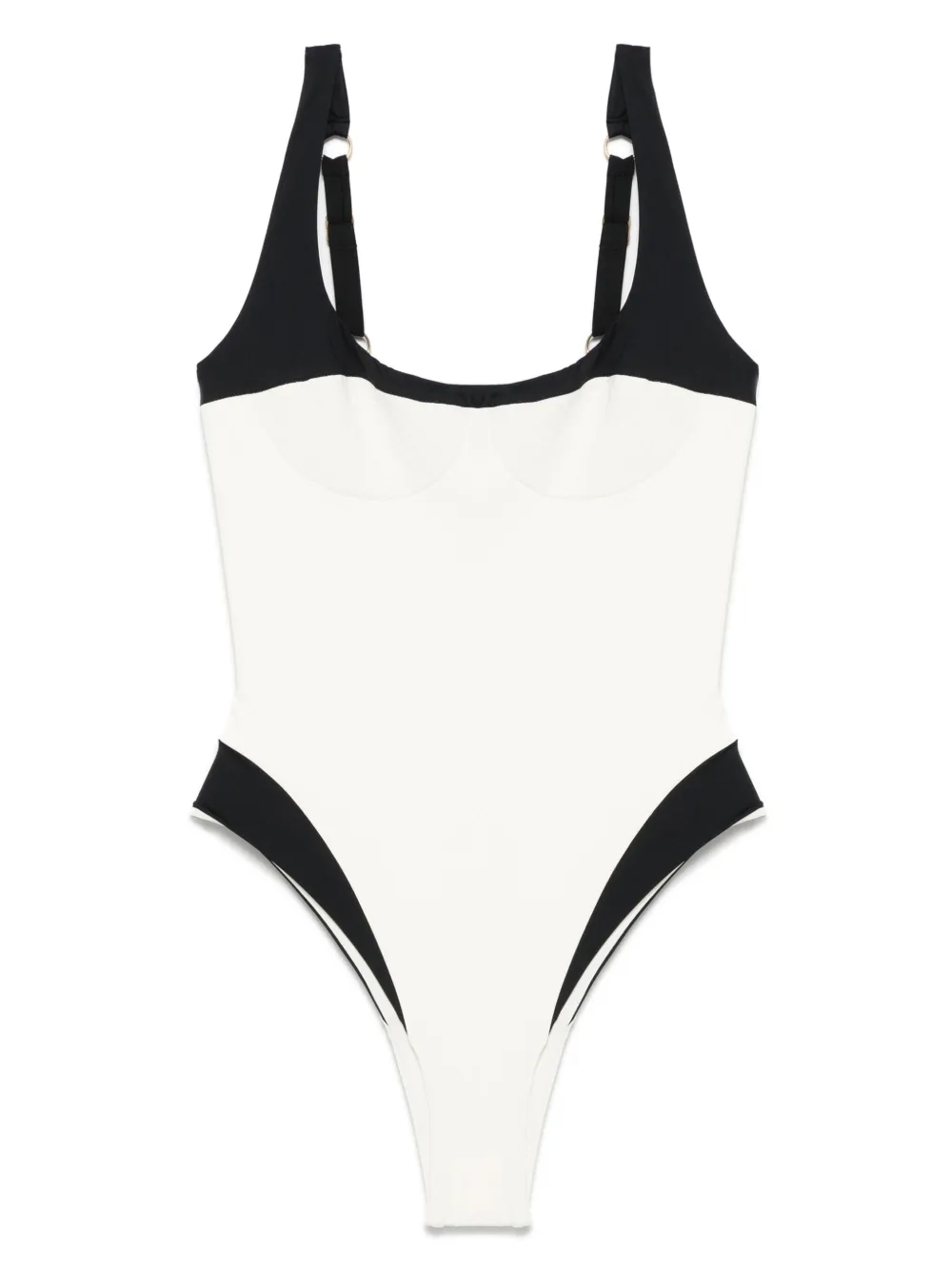 Noire Swimwear Adele swimsuit - ホワイト Noire Swimwear Adele swimsuit - ホワイト