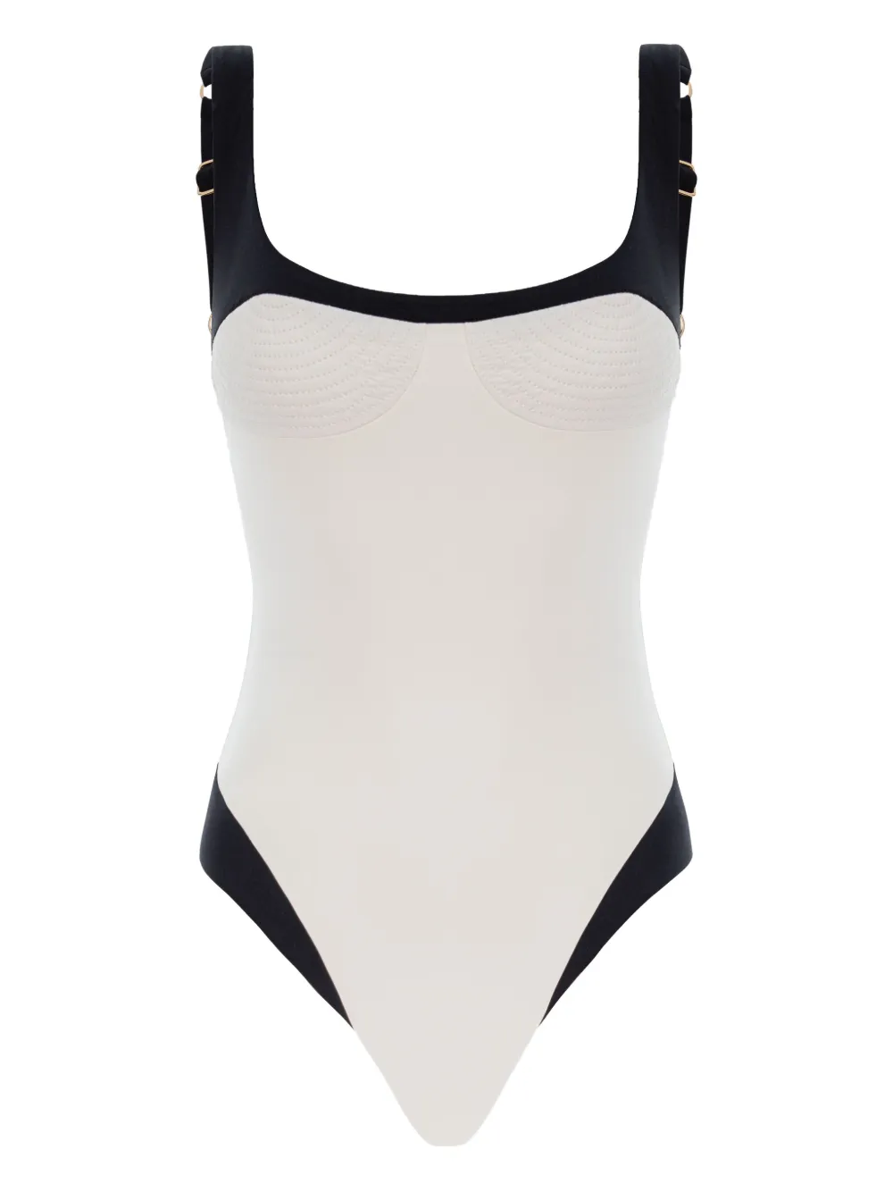 Noire Swimwear Adele badpak Wit