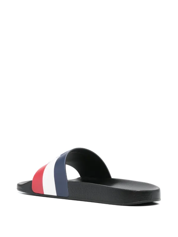 サンダル MONCLER 'Basile' slides Moncler Basile Slides | Black | FARFETCH