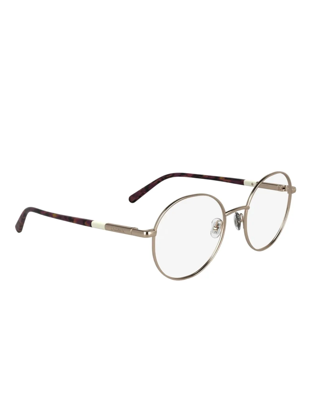 Lacoste Bril met rond montuur Goud
