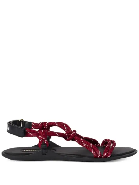 Miu Miu sandalias Rivière