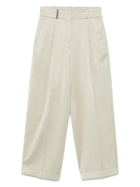 Peserico gabardine trousers