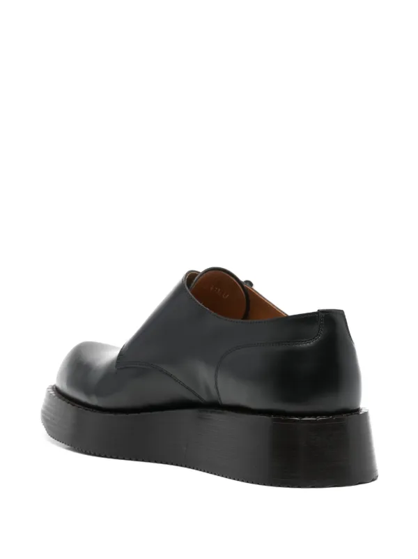 Alexander McQueen T-Bar Creeper Monk Shoes | Black | FARFETCH