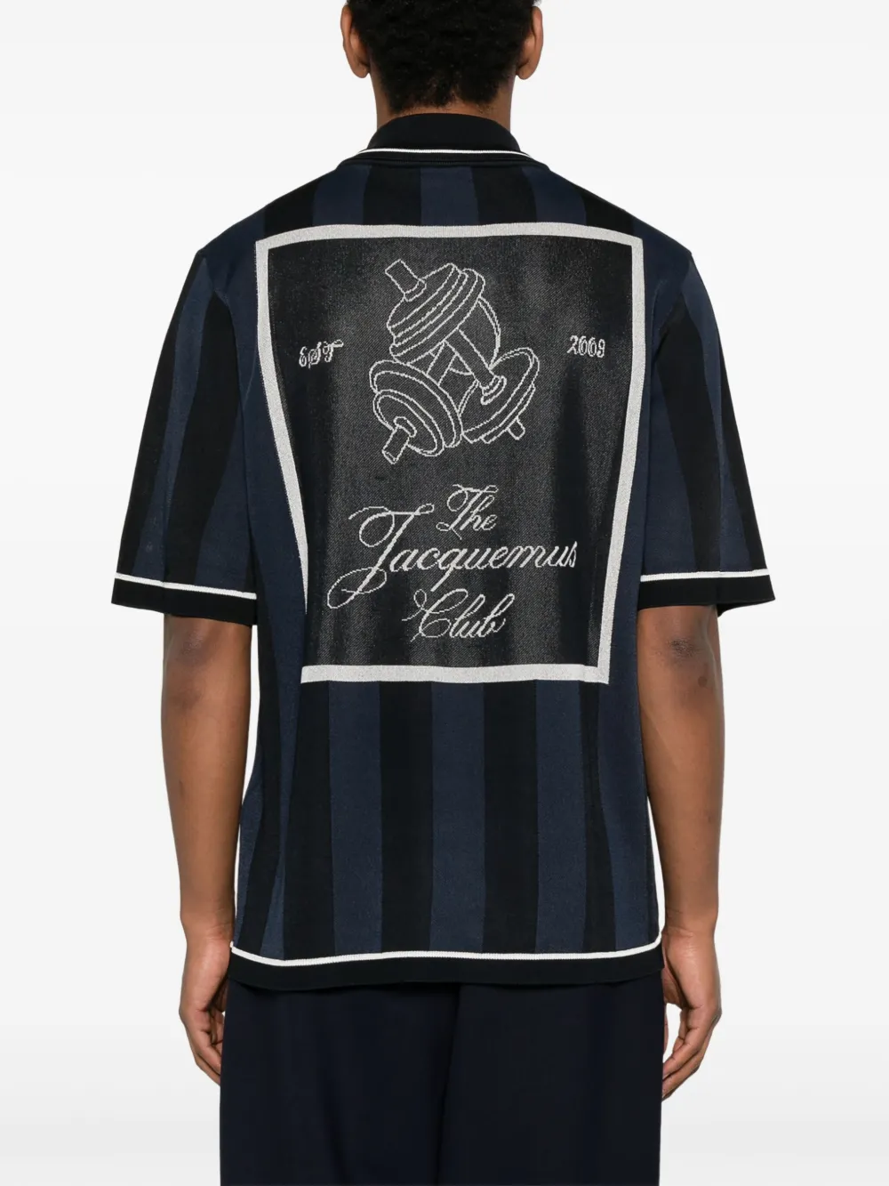 Jacquemus Le Polo Liga poloshirt Blauw