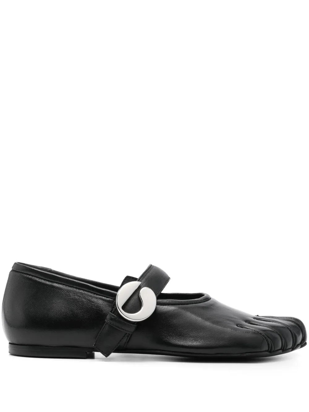 Coperni Five-toe ballet flats Black