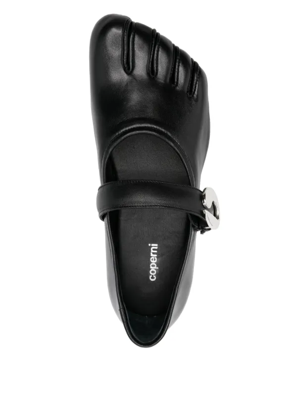Coperni Five-toe Ballet Flats | Black | FARFETCH