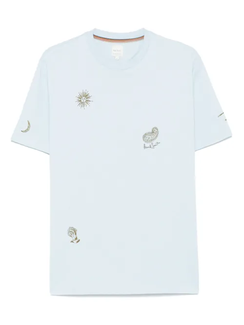 Paul Smith t-shirt brodé - Bleu - Paul Smith - Modalova