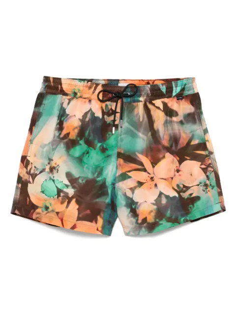 Paul Smith shorts de playa con estampado floral