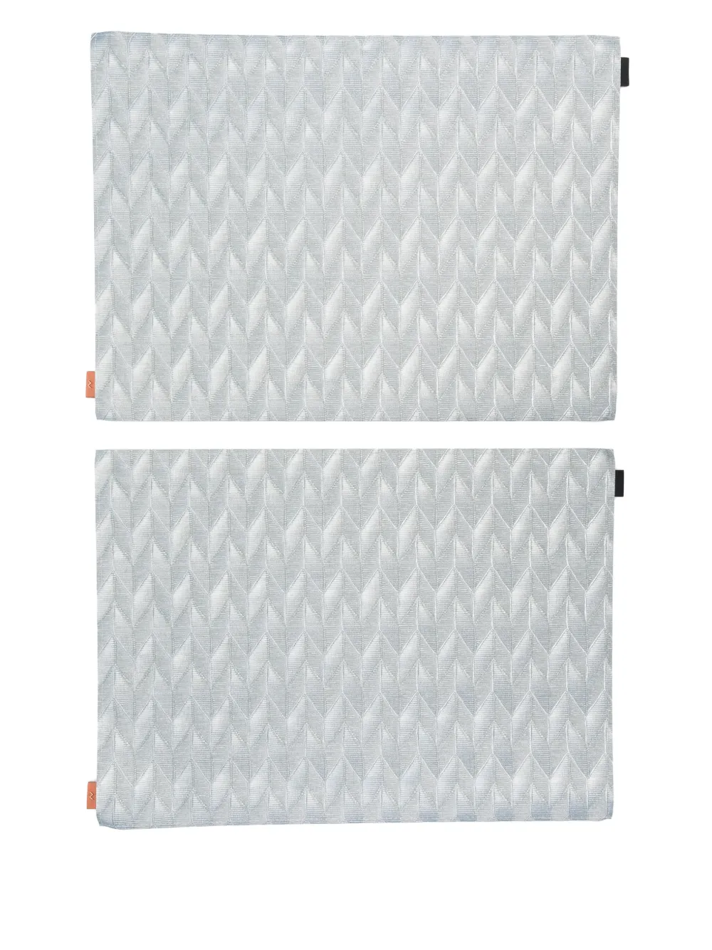 Missoni Patterned Placemats (set Of Two) In Blue