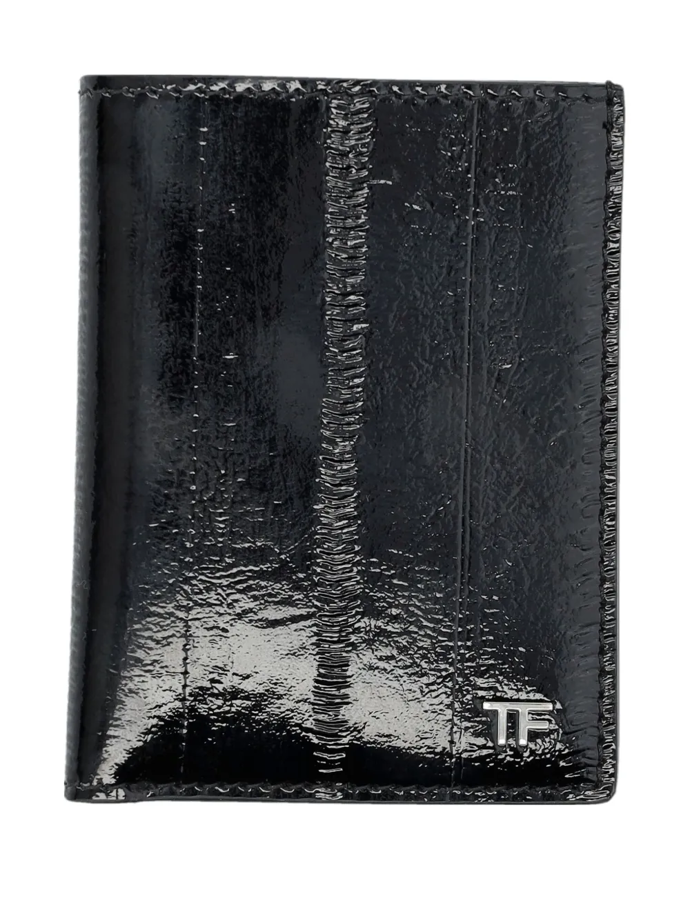 TOM FORD EEL-PRINT LEATHER WALLET