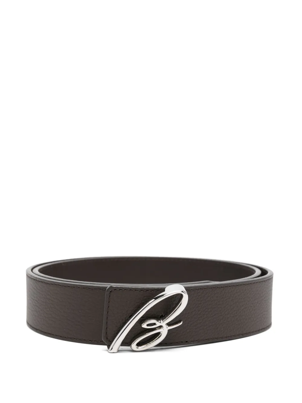 logo-buckle belt