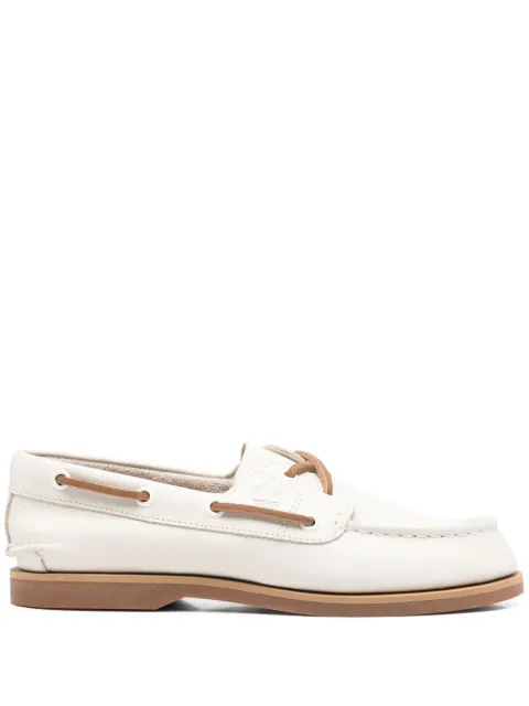 Timberland leather boat shoes