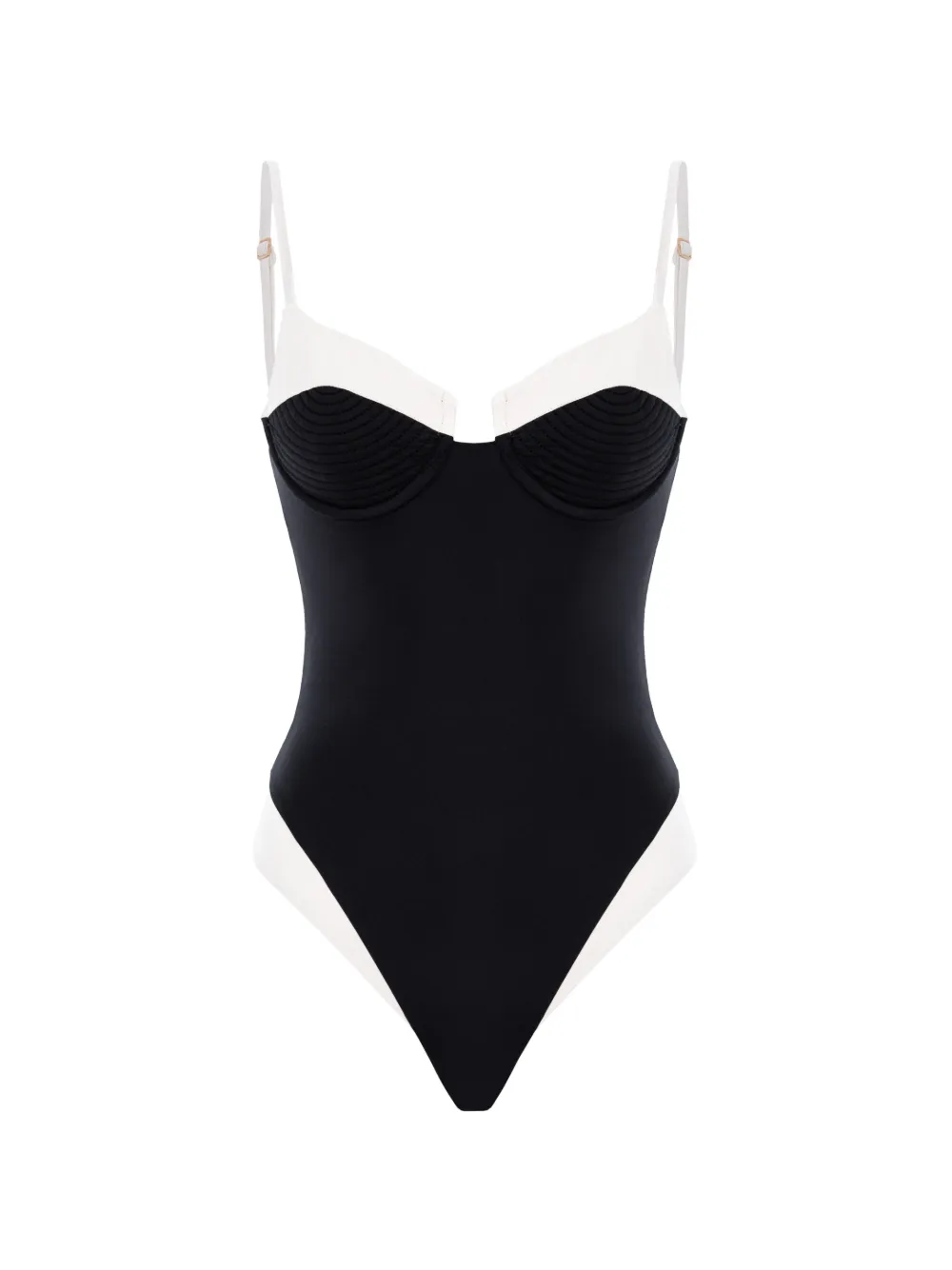 Noire Swimwear Celine Badeanzug - Schwarz