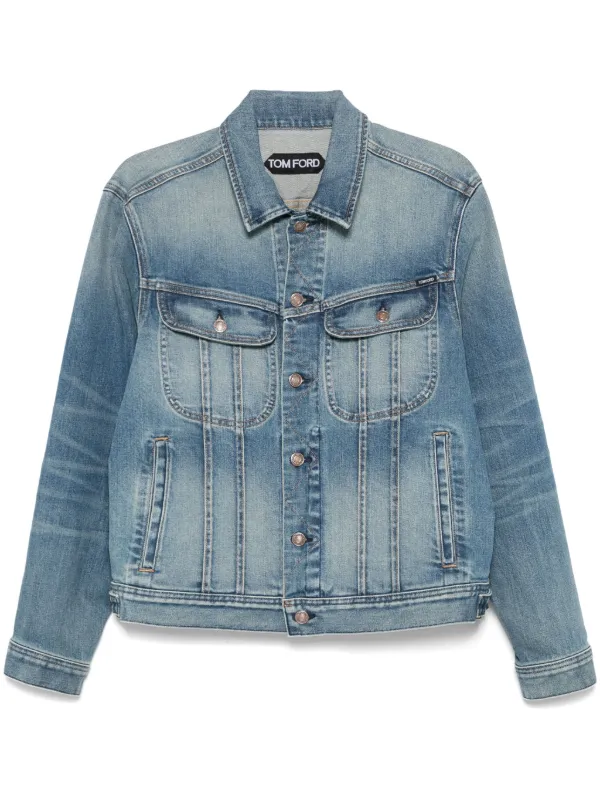 TOM FORD デニムジャケット | ブルー | FARFETCH JP