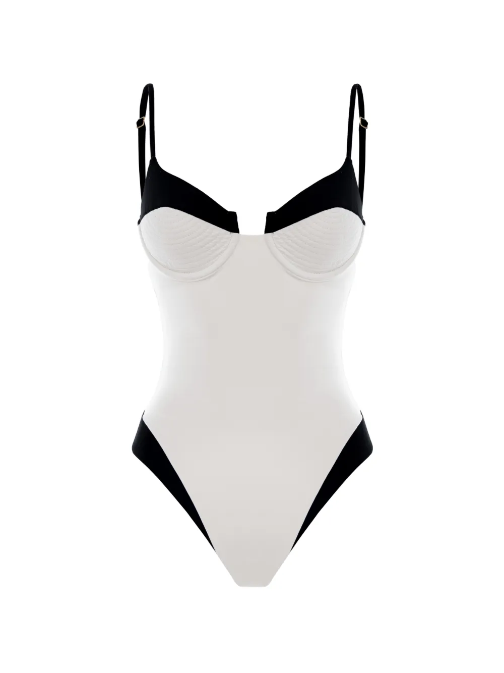 Noire Swimwear Celine Badeanzug - Weiß