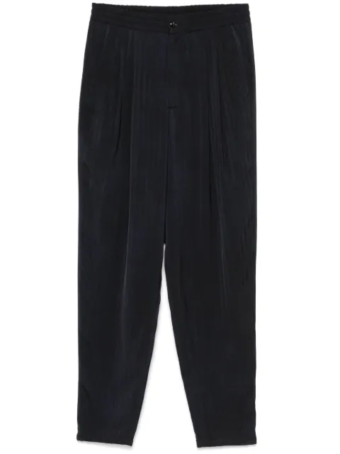 Giorgio Armani pantalones con motivo pied de poule