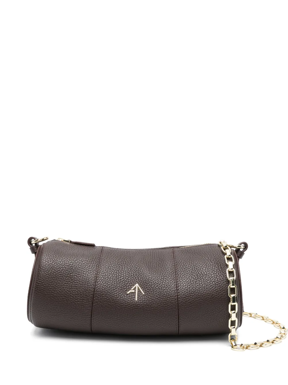 Manu Atelier Cylinder schoudertas Bruin