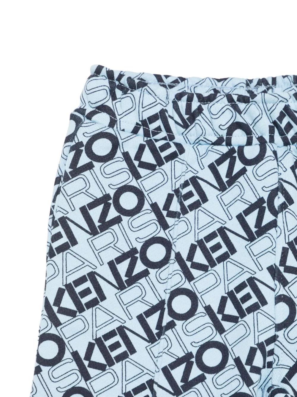 Kenzo Kids Shorts met logoprint Blauw