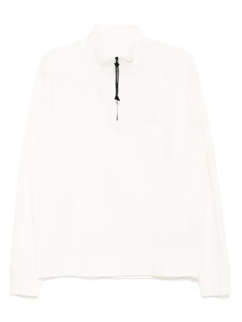 C.P. Company logo fleece sweatshirt