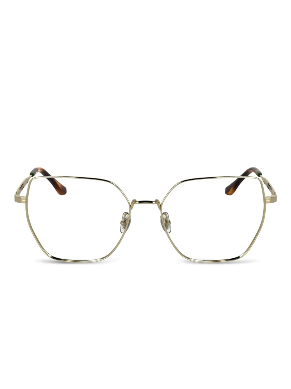 Lacoste Occhiali con montatura geometrica - Oro