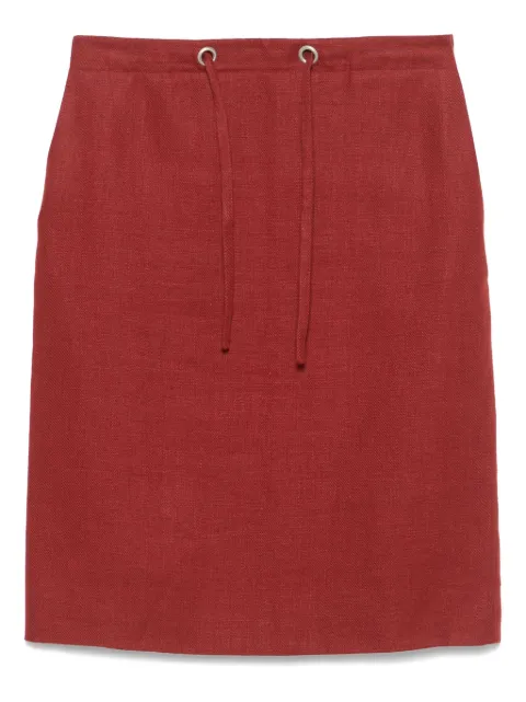 Hermès Pre-Owned 2010s twill-weave mini skirt