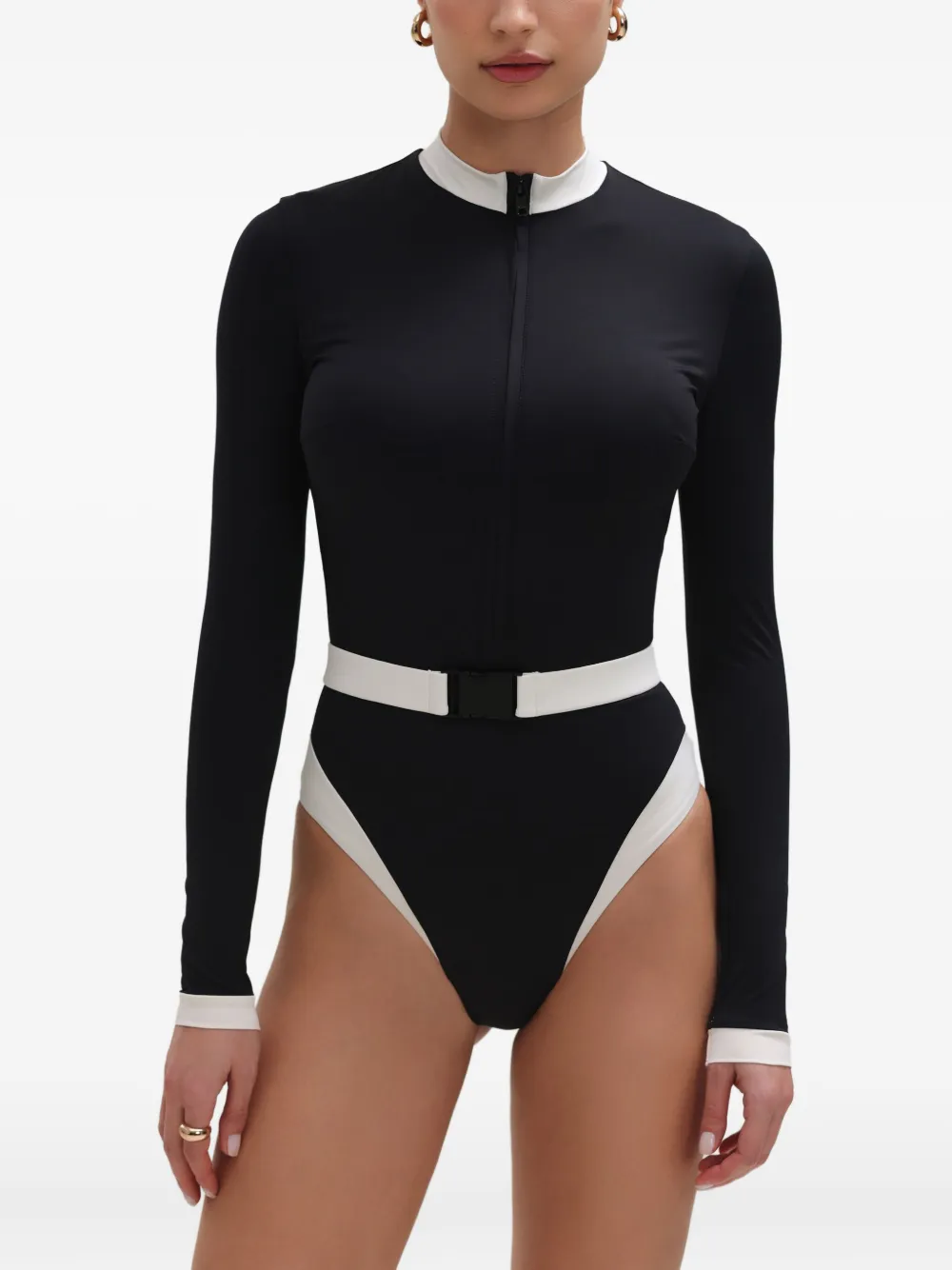 Noire Swimwear Elise Swimsuit In Black