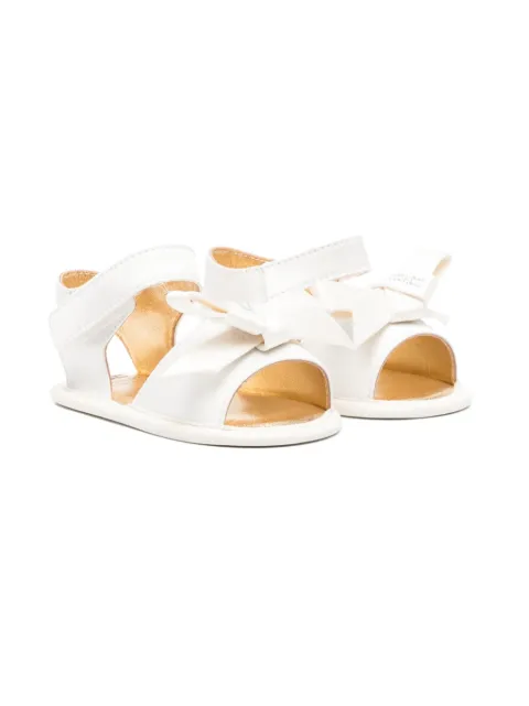 Elisabetta Franchi La Mia Bambina bow-detail sandals
