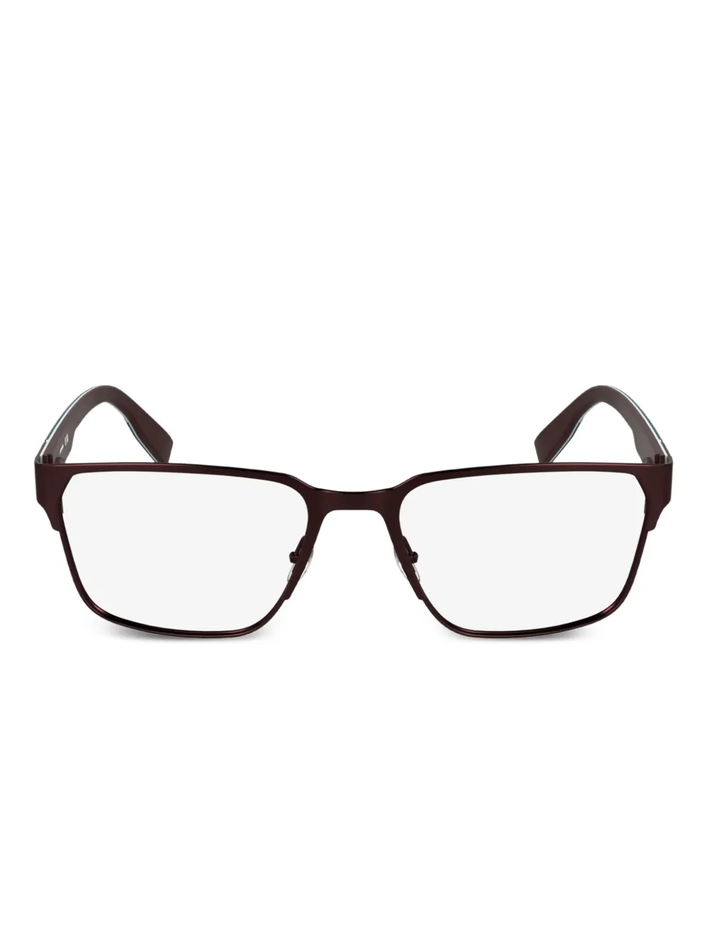 Lacoste lentes con armazón rectangular | rojo | Image 1