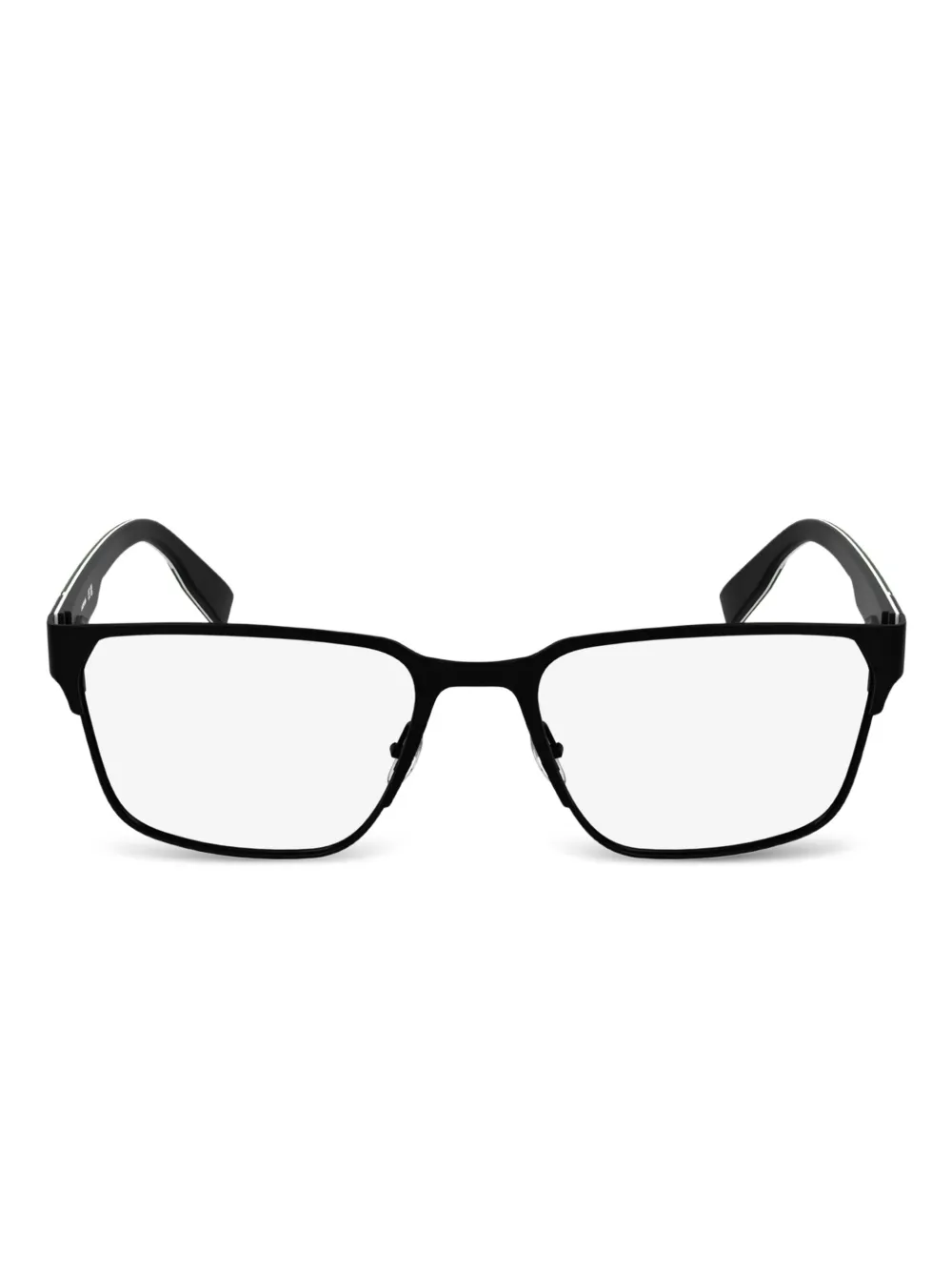 Lacoste lentes con armazón rectangular | negro | Image 1