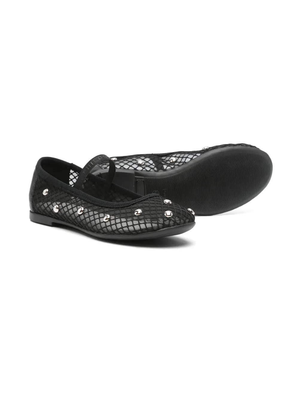 Philosophy Di Lorenzo Serafini Kids studded ballet flats Black