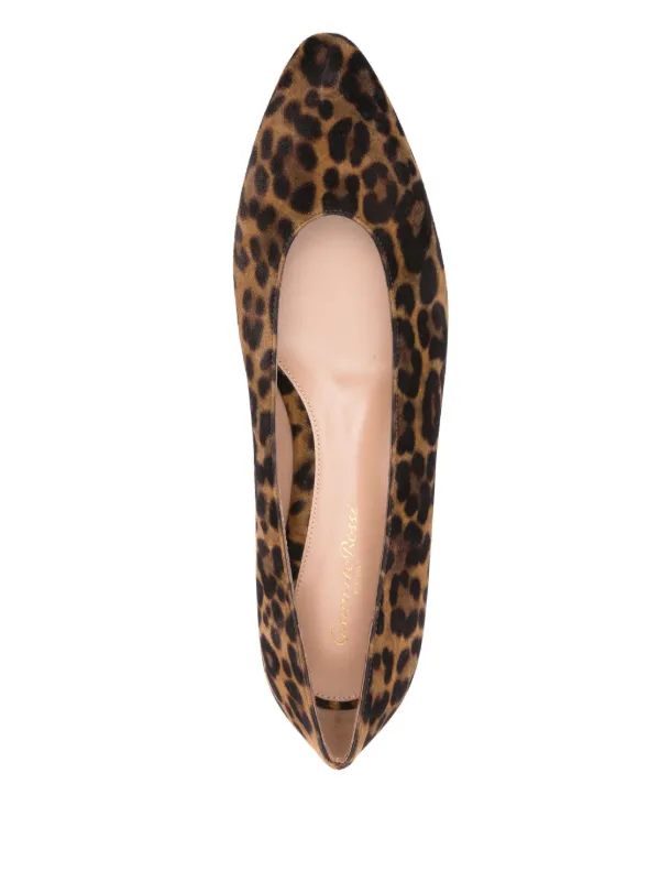 Gianvito Rossi Amelia フラットシューズ | ブラック | FARFETCH JP