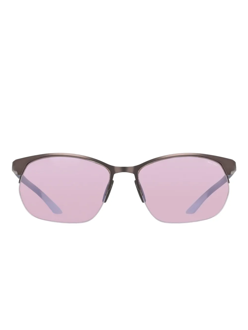 Nike Occhiali da sole con montatura a giorno - Grigio